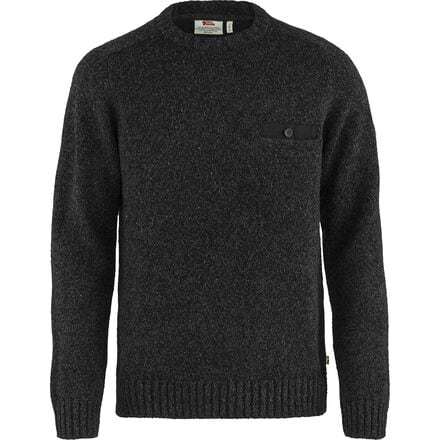 Fjallraven - Lada Round-Neck Sweater - Men's - Black