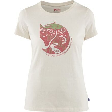 Fjallraven - Arctic Fox Print T-Shirt - Women's