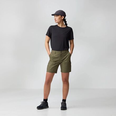Fjallraven - Abisko Hybrid Trail Short - Women's