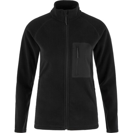 Fjallraven - Kaipak Fleece Jacket - Women's - Black/Black