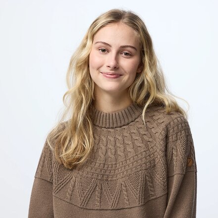 Fjallraven - Ovik Solid Jacquard Knit Top - Women's