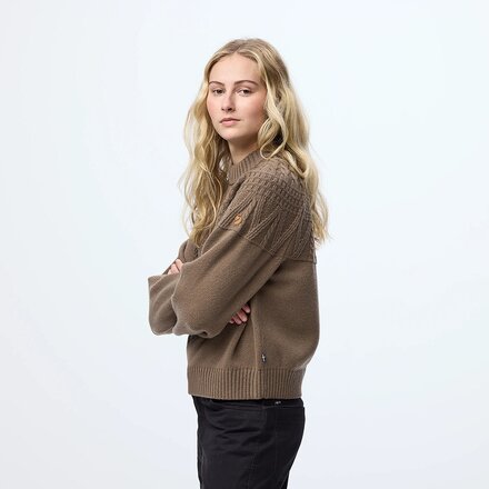 Fjallraven - Ovik Solid Jacquard Knit Top - Women's