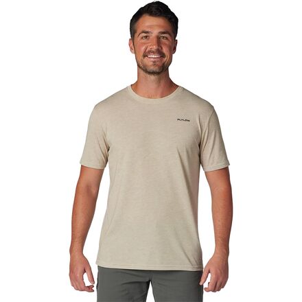 Flylow - Robb Short-Sleeve Shirt - Men's - Mushroom Heather