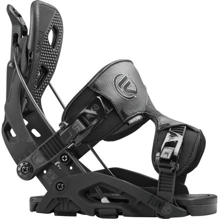 スノーボード Flow fuse fusion 20-21 L size Flow Fuse Fusion Black Aqua Snowboard Bindings - SNS Boards