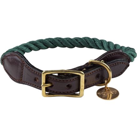 Found My Animal - Rope & Leather Collar