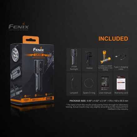 Fenix - LR35R Flashlight