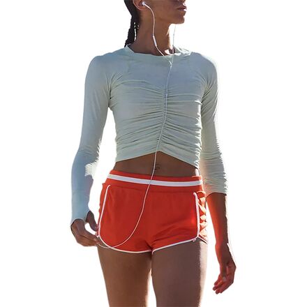 Tempo Ruched Long-Sleeve Shirt - Women's