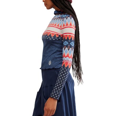 FP Movement - Printed Breathe Easy Long Top - Women's