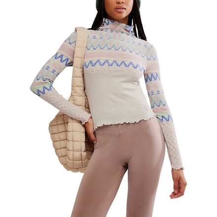 Printed Breathe Easy Long Top - Women's