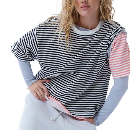 Stripe Tackle T-Shirt - Women's