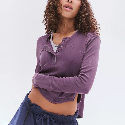 FP Movement - Cool Down Crew Solid Long-Sleeve Top - Women's