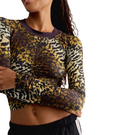 FP Movement - Tempo Ruched Layer Printed Top - Women's