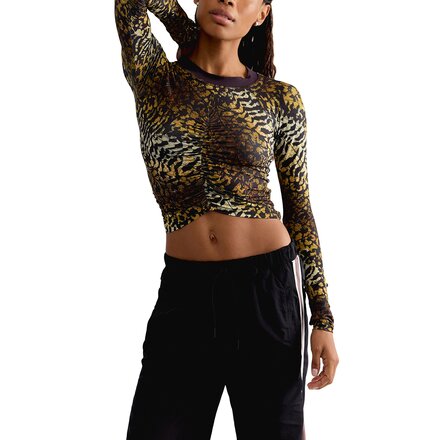 FP Movement - Tempo Ruched Layer Printed Top - Women's