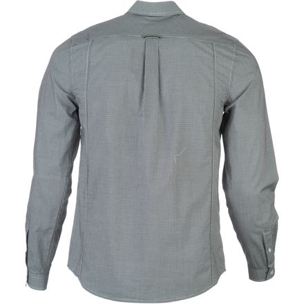 Fred Perry USA - Mechanical Stretch Gingham Shirt -Long-Sleeve - Men's
