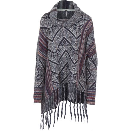Free People Be The One Pattern Poncho - Women's - Clothing