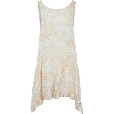 Free People - Printed Viscose Voile Trapeze Slip Dress - Women's