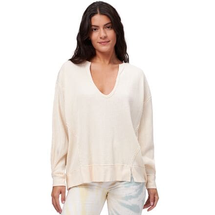 Free People - Buttercup Thermal Top - Women's - Ivory
