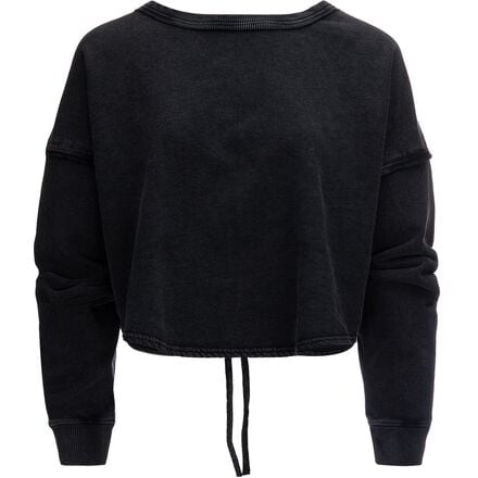 Free People - Bae Pullover Sweatshirt - Women's - Black