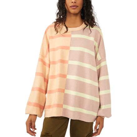 Free People - Uptown Stripe Pullover Sweater - Women's