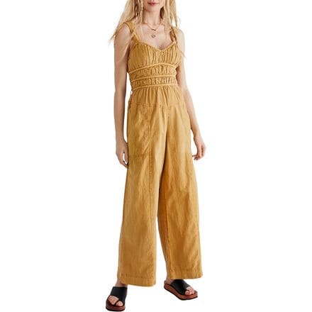 Free People - After All Rouched Jumpsuit - Women's - Golden Nugget
