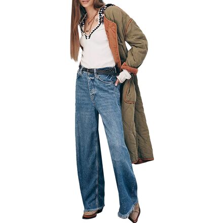 Free People - Old West Slouchy Denim Pant - Women's