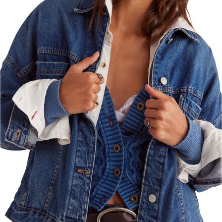 Free People - Opal Swing Denim Jacket - Women's