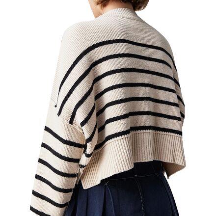 Free People - Stripe Easy Street Crop Sweater - Women's