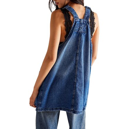 Free People - Overall Smock Mini Dress - Women's