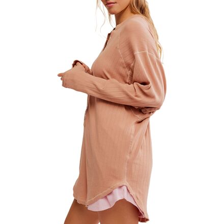 Free People - Coffee Chat Pullover Shirt - Women's