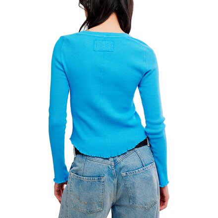 Free People - Easy Does It Long-Sleeve T-Shirt - Women's