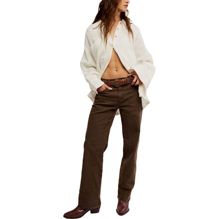 Free People - Risk Taker Mid-Rise Jeans - Women's