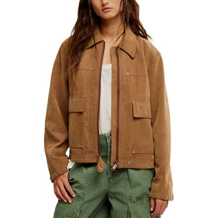 Blair Vegan Suede Jacket - Women's