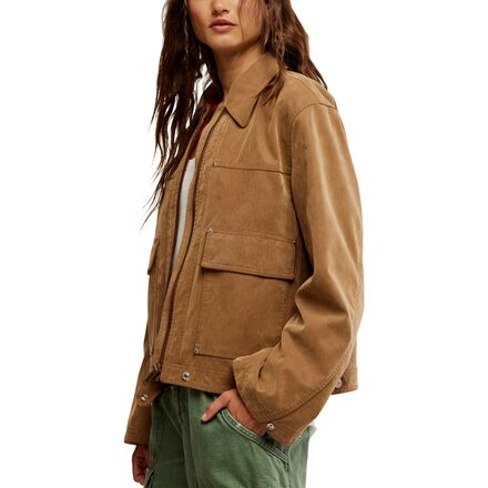 Free People - Blair Vegan Suede Jacket - Women's