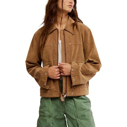 Free People - Blair Vegan Suede Jacket - Women's