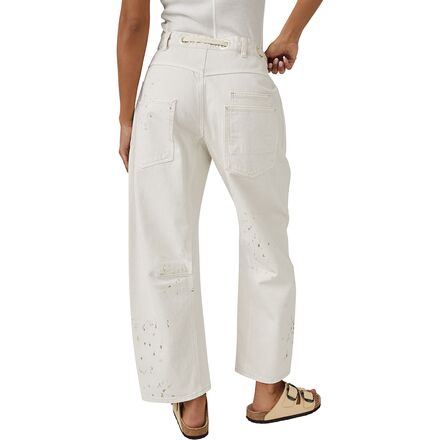 Free People - Moxie Low-Slung Pull-On Barrel Pant - Women's