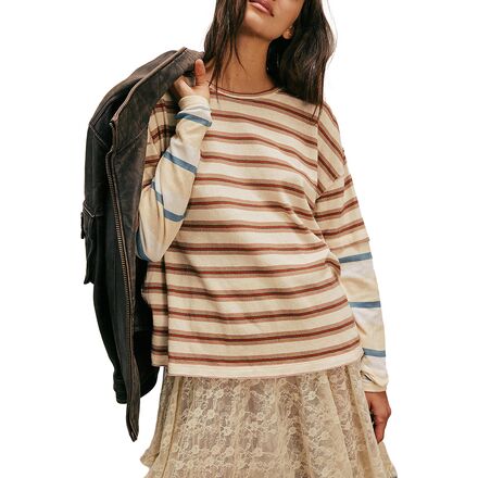 Nina Stripe Long-Sleeve Shirt - Women's