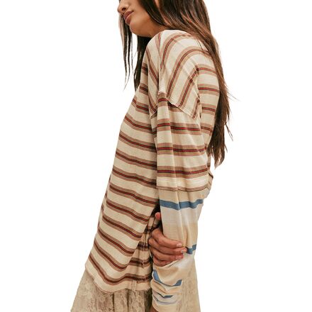 Free People - Nina Stripe Long-Sleeve Shirt - Women's