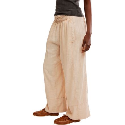 Free People - Days End Linen Pull On Pant - Women's