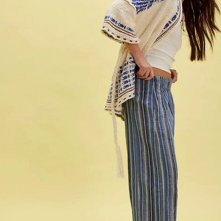 Free People - Days End Linen Stripe Pant - Women's