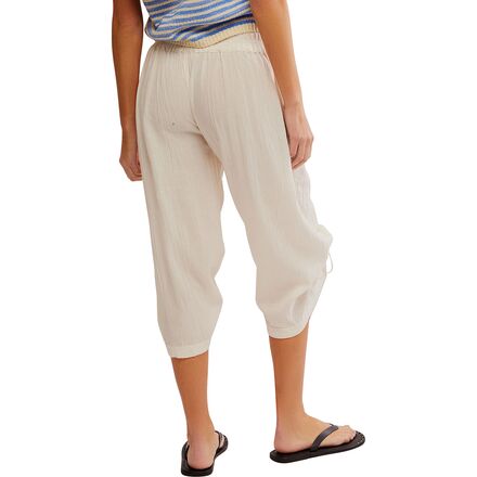 Free People - Gianna Ruched Gaucho Pull On Pant - Women's