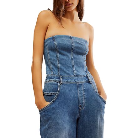 Free People - Je Suis Pret Barrel Jumpsuit - Women's