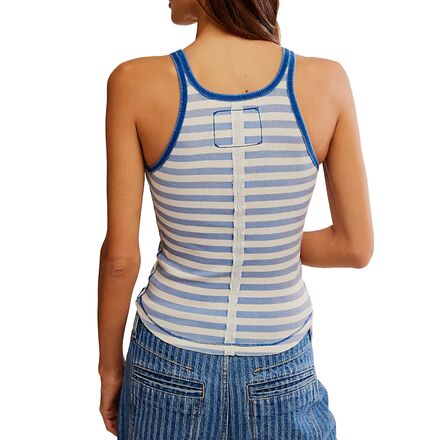 Free People - Only One Ringer Graphic Tank Top - Women's