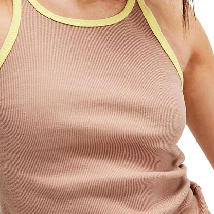 Free People - Only One Ringer Solids Tank Top - Women's