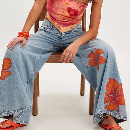 Free People - Palisades Wide Leg Pant - Women's
