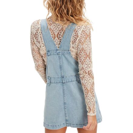 Free People - Edie Denim Skirtall - Women's