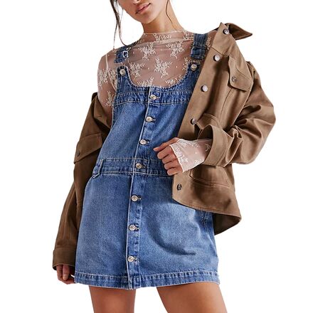 Edie Denim Skirtall - Women's