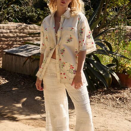Free People - Emma Embroidererd Top - Women's