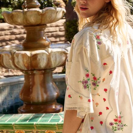 Free People - Emma Embroidererd Top - Women's