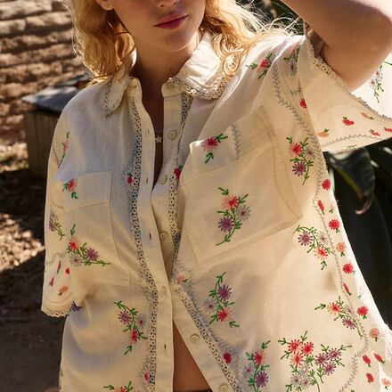 Free People - Emma Embroidererd Top - Women's