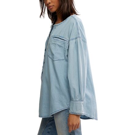 Free People - Denim Dreaming Pullover - Women's